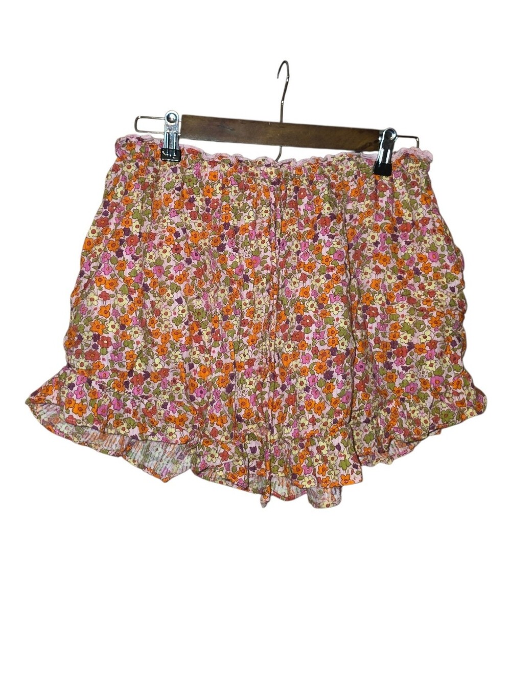 Free People Ellia Printed Shorts